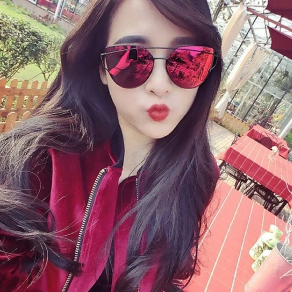 ❣️Fashion Mirrored PLASTIC Sunglasses💕